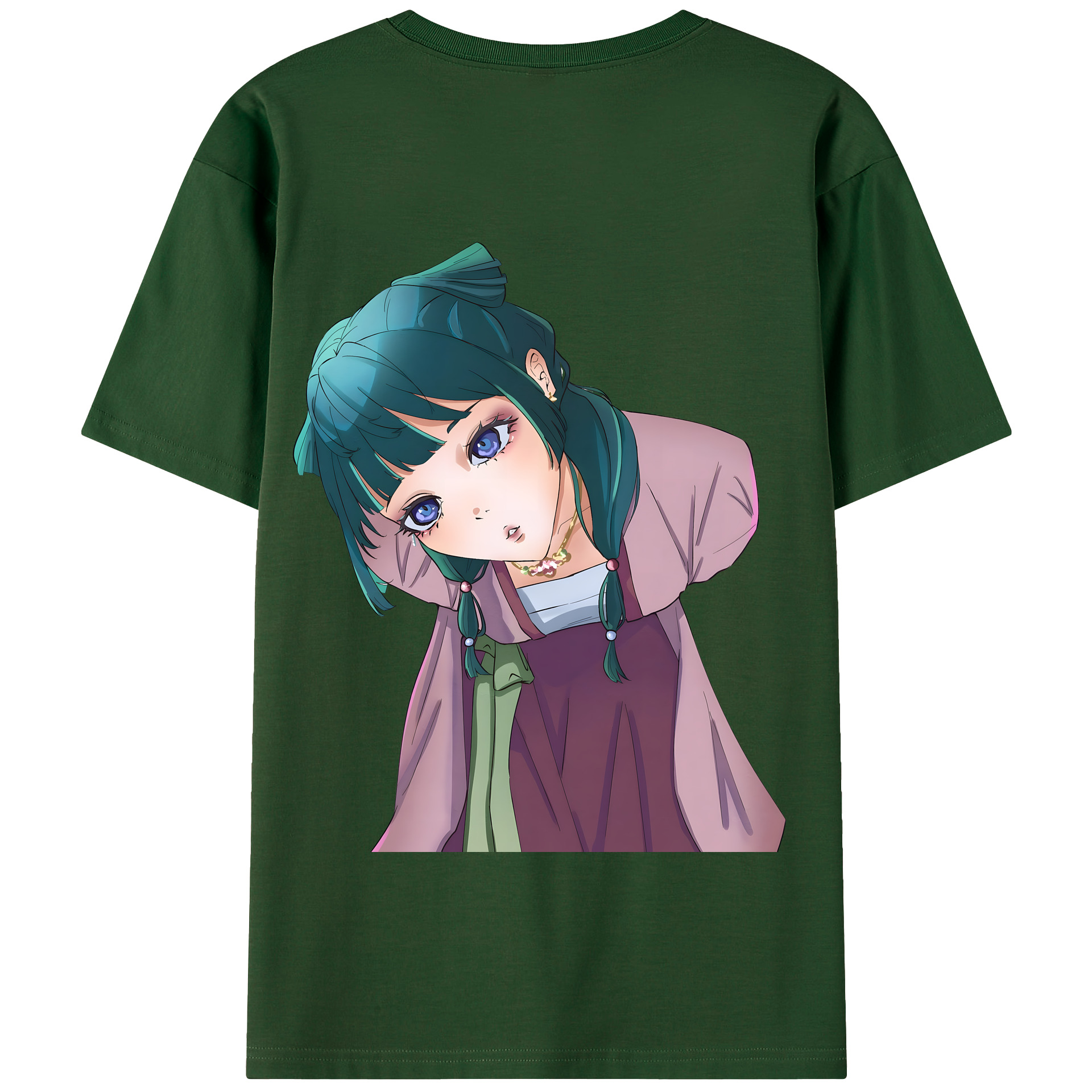 （画像用） 薬屋のひとりごと The Apothecary Diaries 綿100％半袖Tシャツ（背面プリント）
